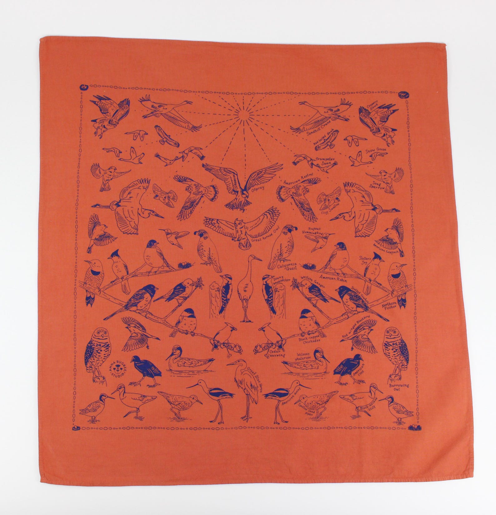 Birds Of Utah Bandana