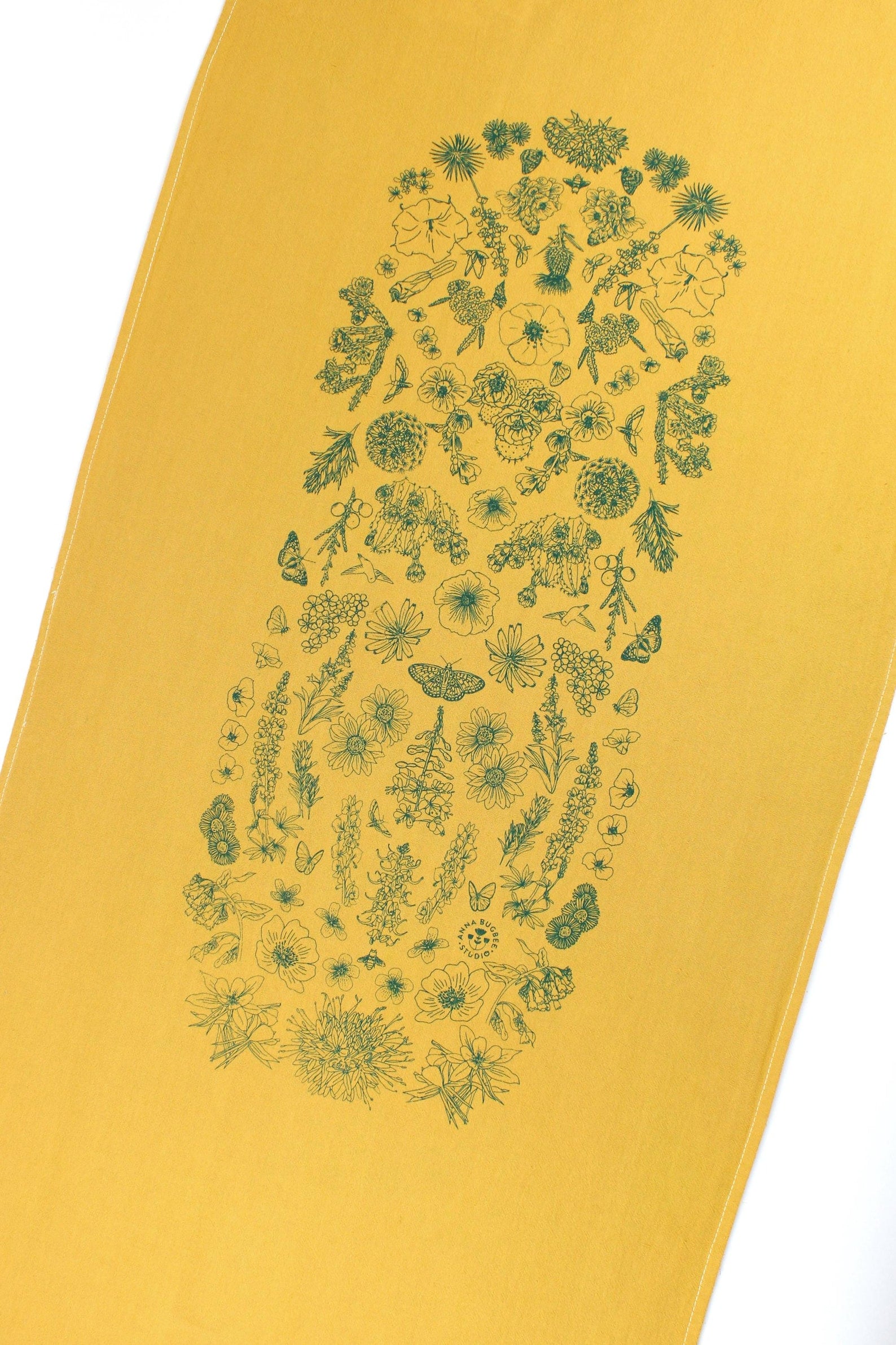 Alpine And Desert Plants Of Utah Tea Towel