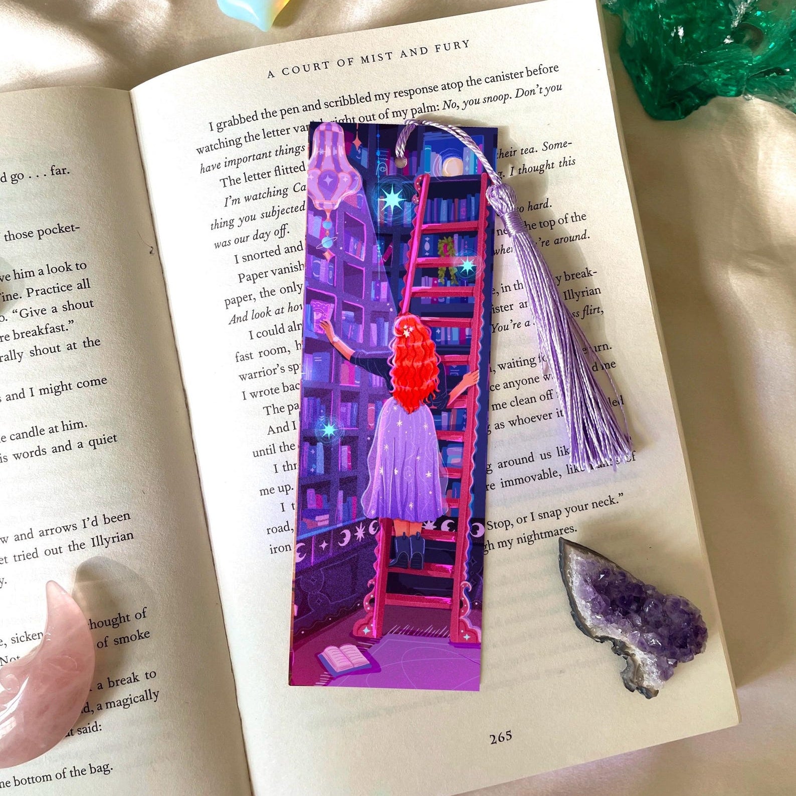 Celestial Library Bookmark