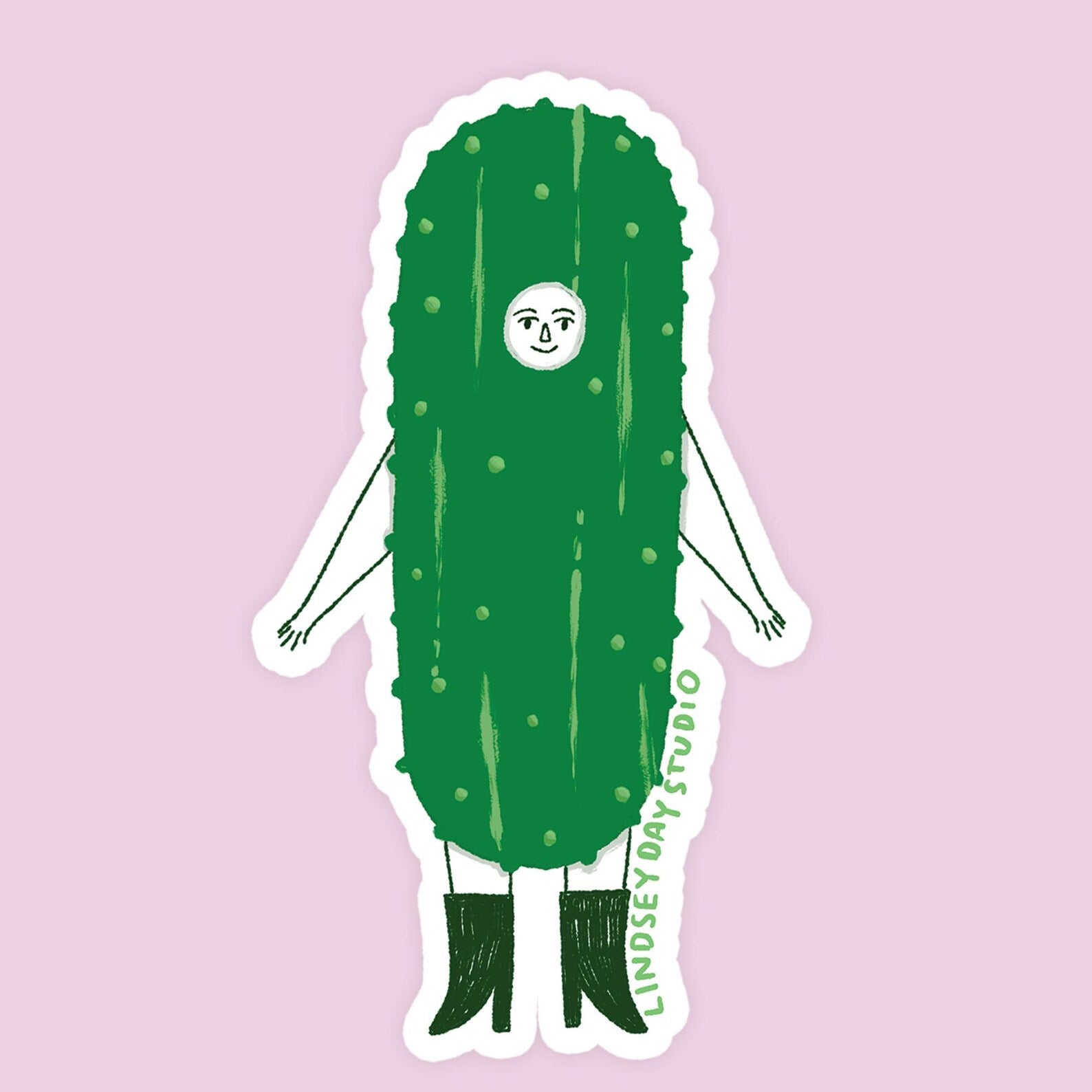 Pickle Friend Sticker