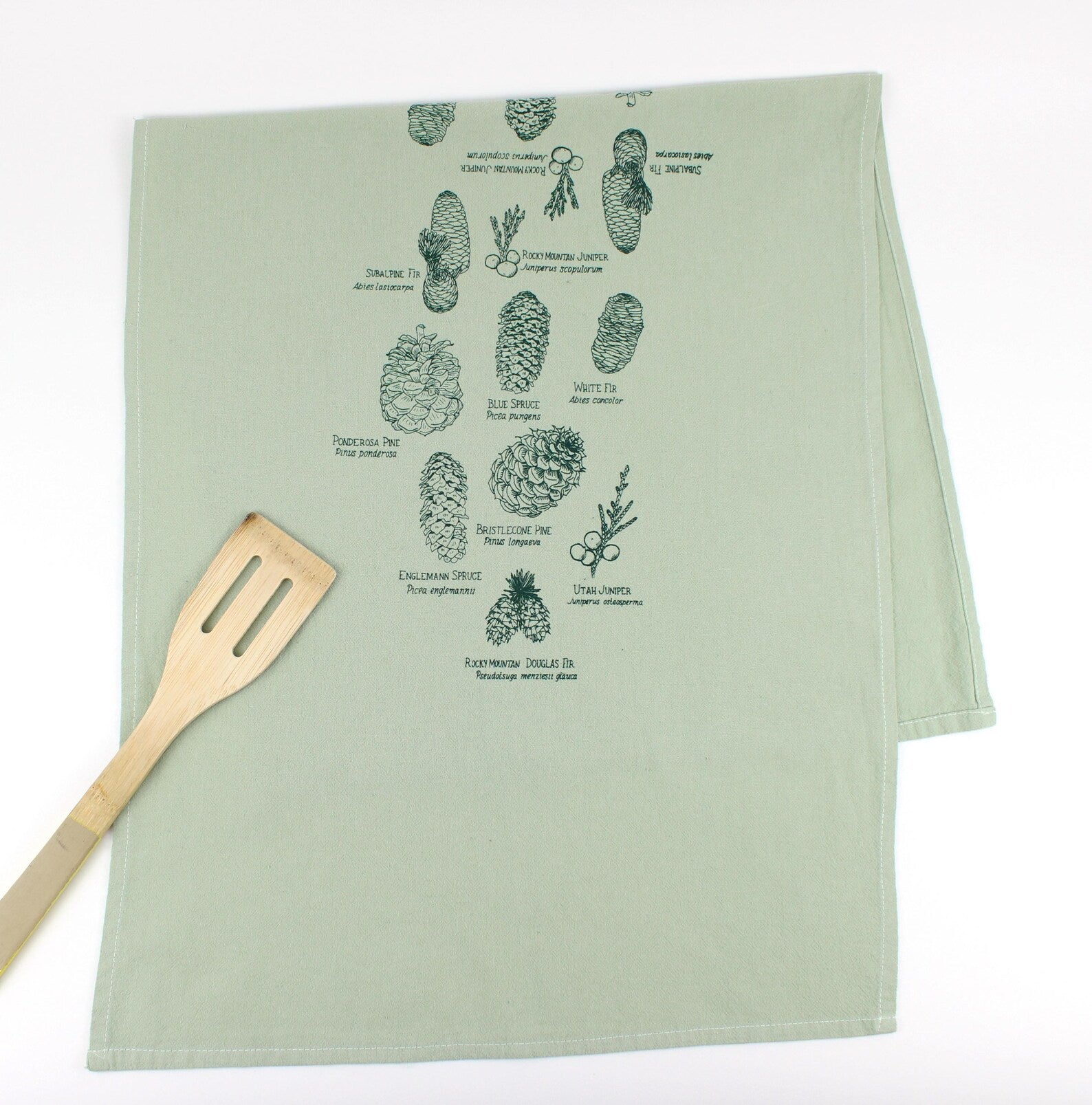 Pinecone Tea Towel