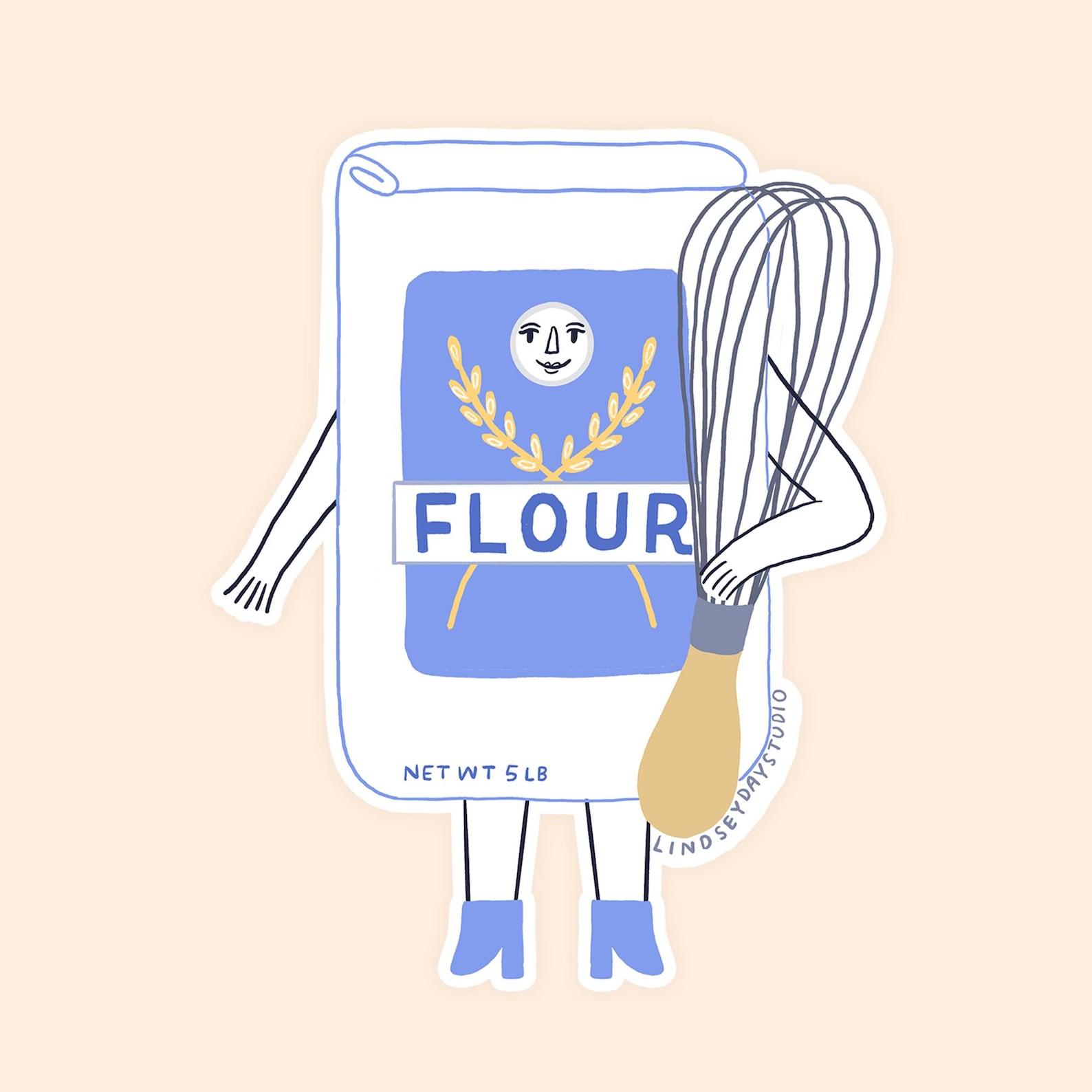 Baker Friend Sticker