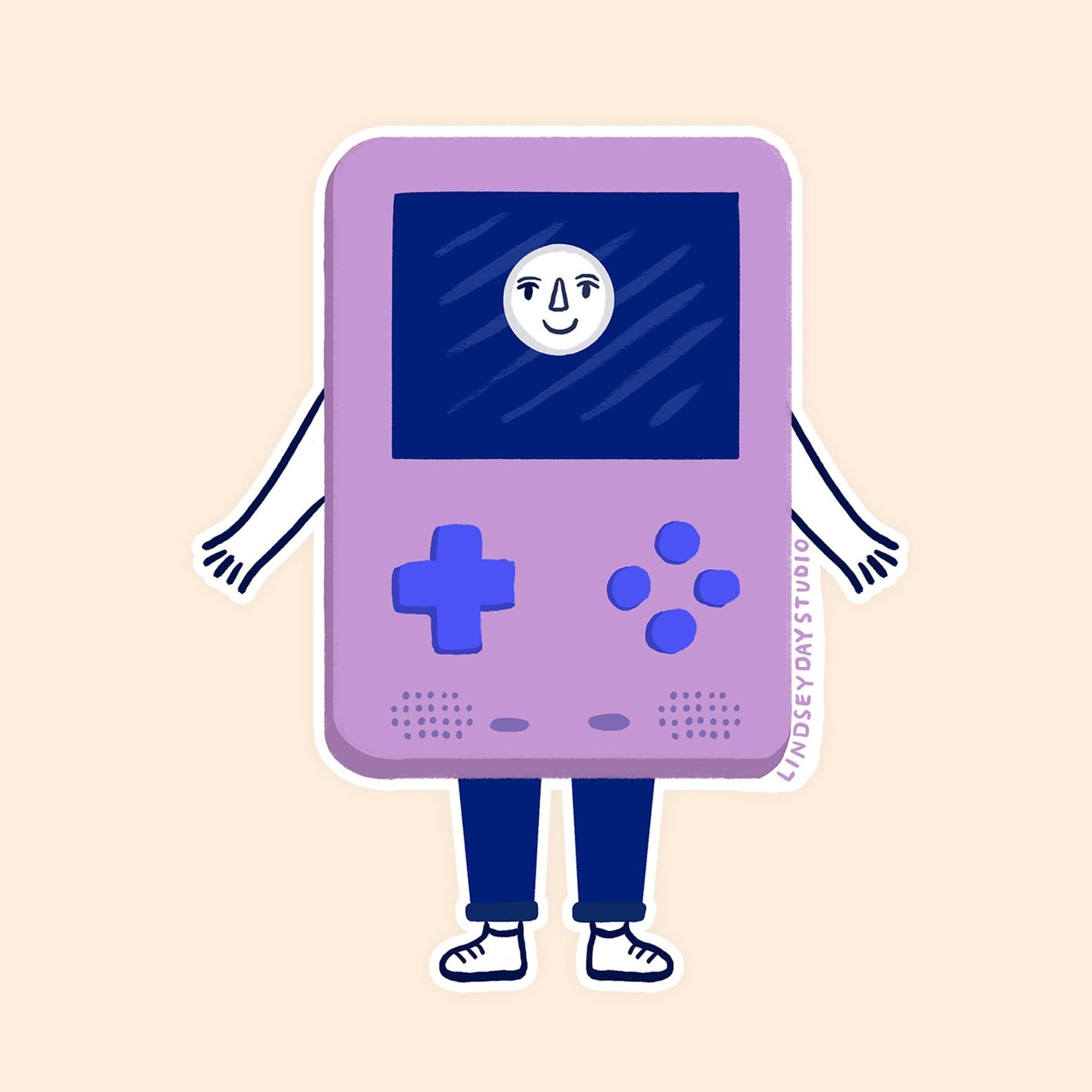 Video Game Friend Sticker