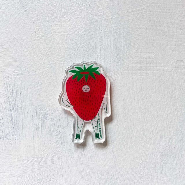 Mr. Strawberry Magnet