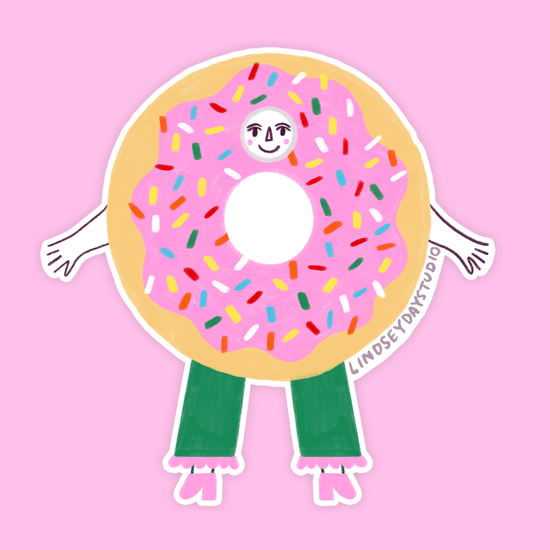 Donut Friend Sticker