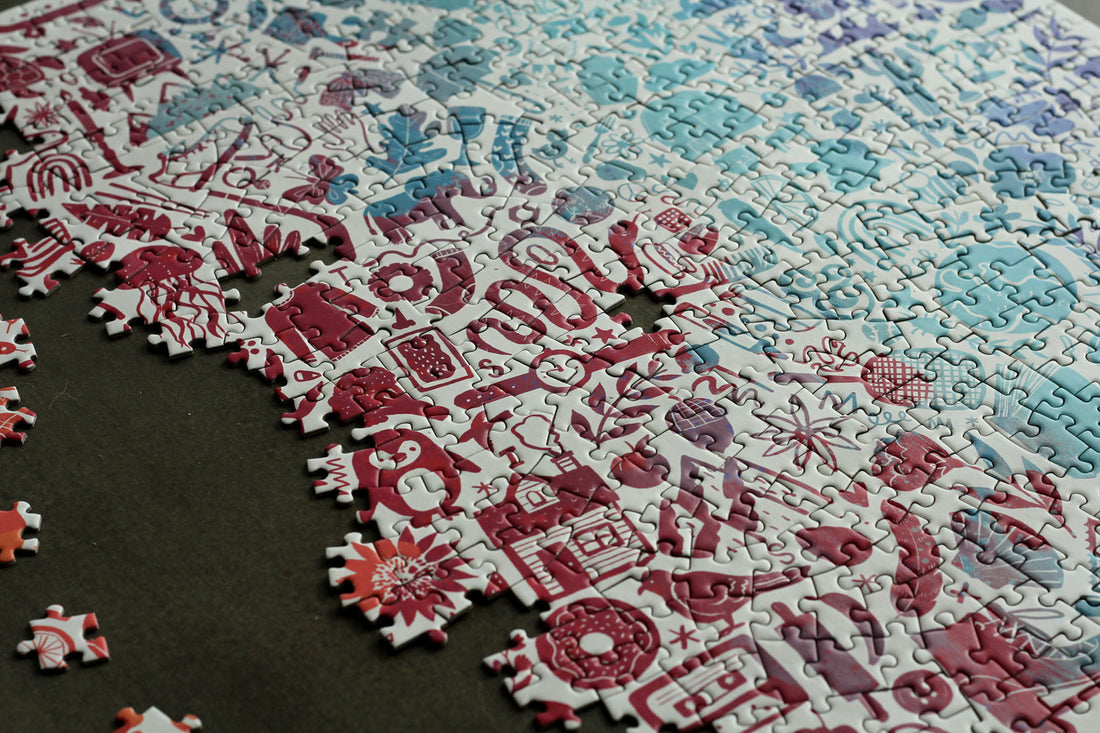 Stuff and Things in Color 1000 Piece Puzzle