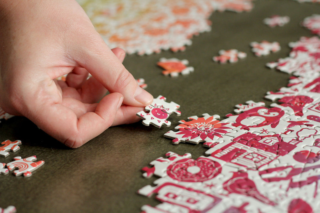 Stuff and Things in Color 1000 Piece Puzzle