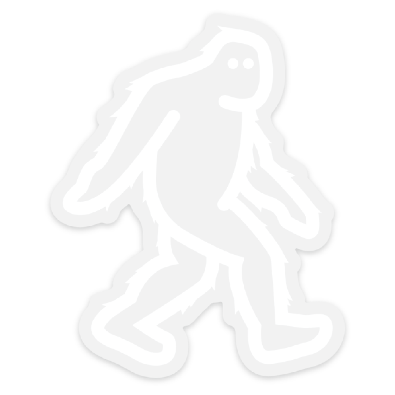 Sasquatch Stickers - More Colors Available
