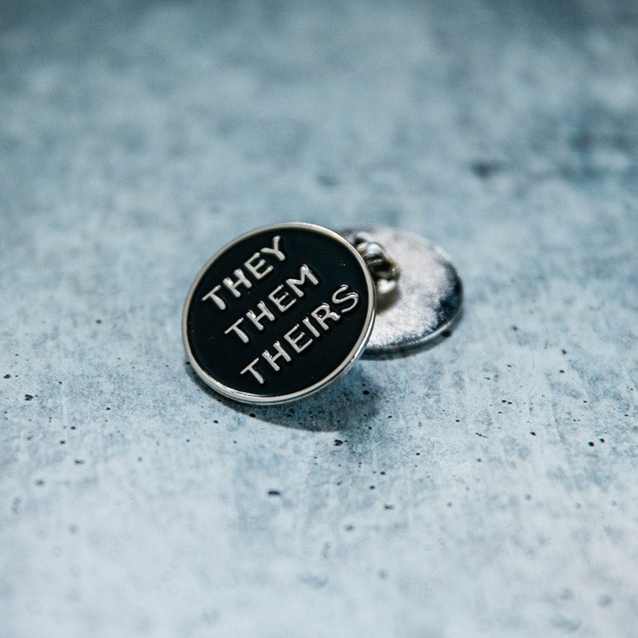 LGBTQ+ Pronoun Pins
