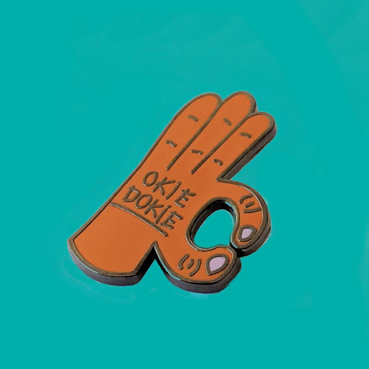 Okie Dokie Pin