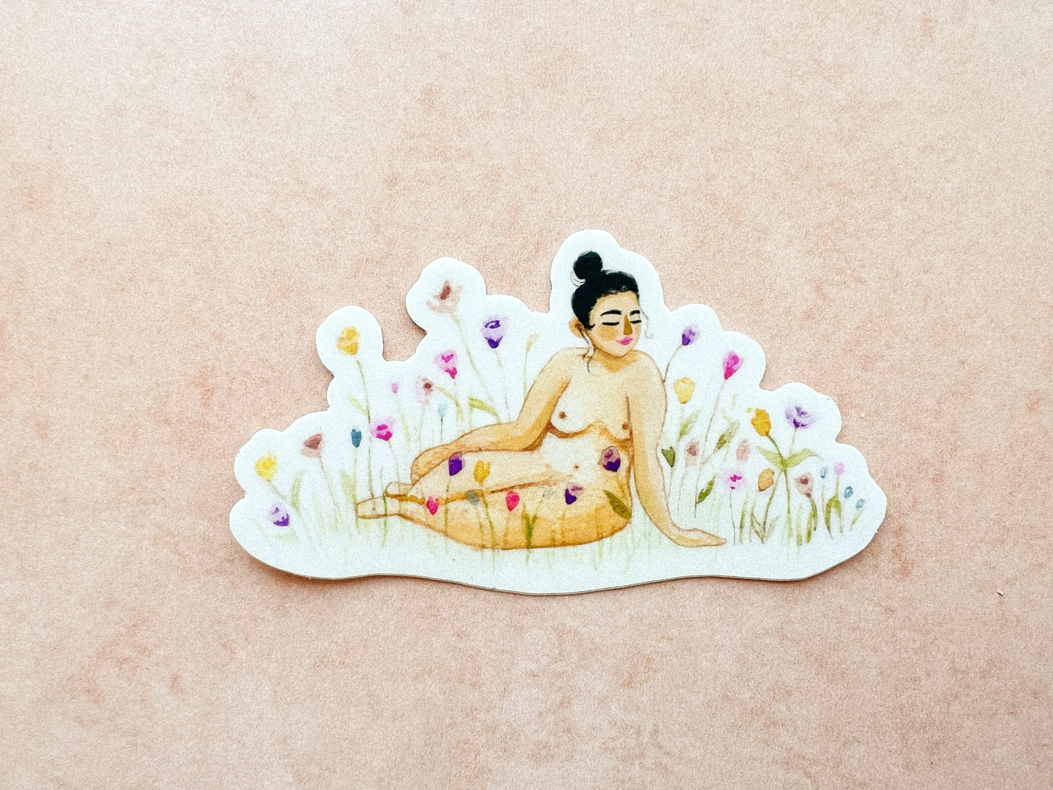 Femmes and Fleurs Stickers