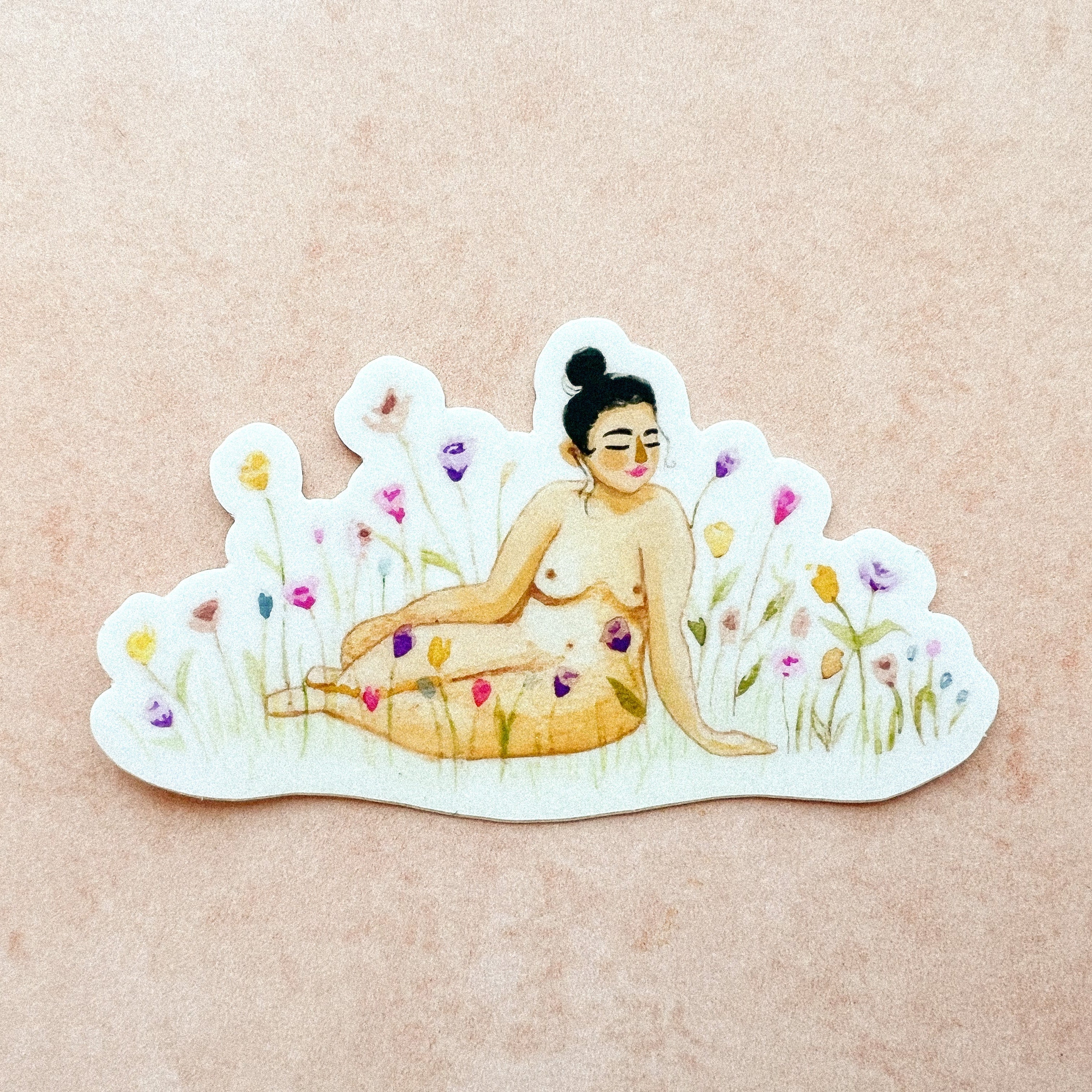 Vivien in the Flowers