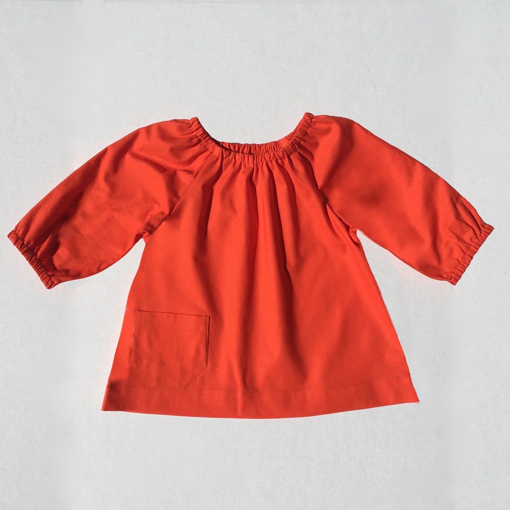 The Stella Peasant Top - Various Solid Colors Available