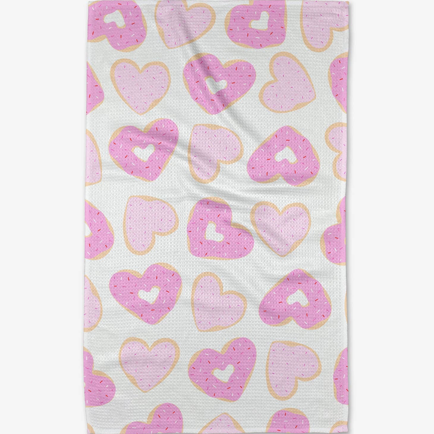 Donut Hearts - Tea Towel