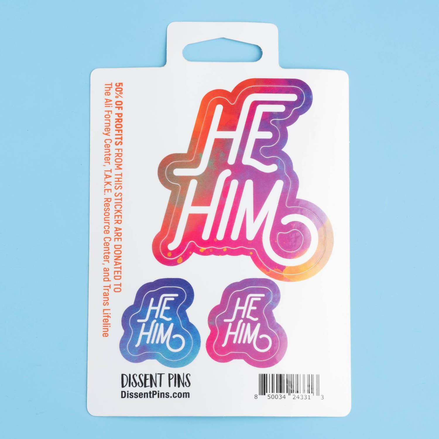 Pronoun Sticker Sheets