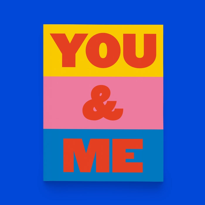 You & Me Greeting Card