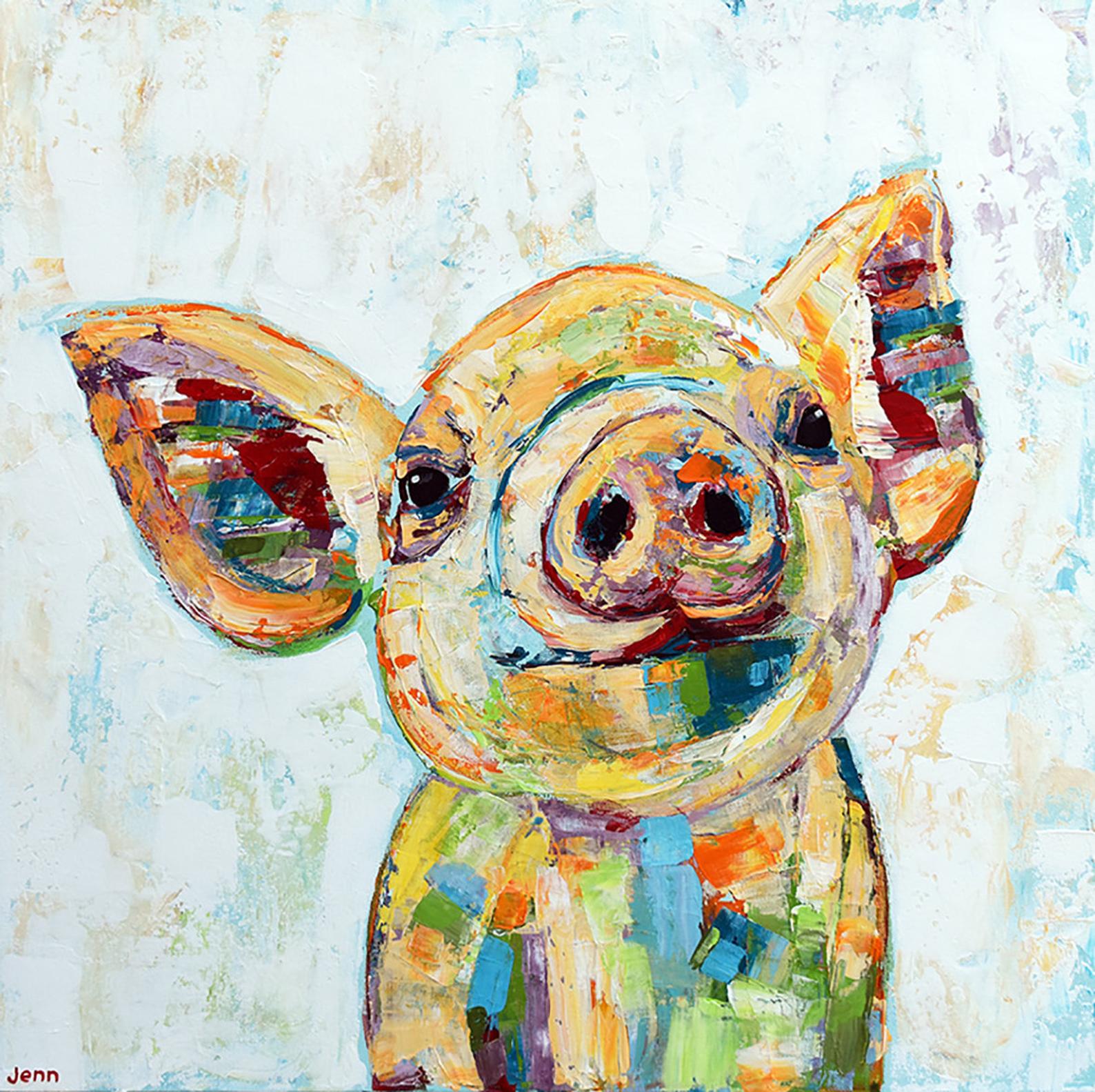 Watercolor Animal Sticker - Jenn Seely