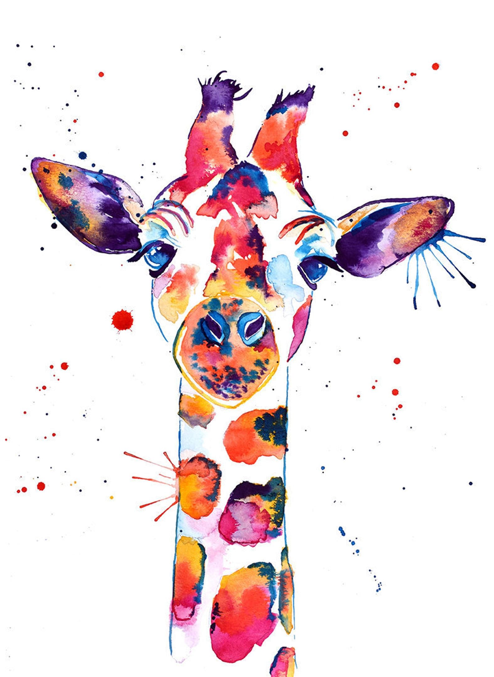 Watercolor Animal Sticker - Jenn Seely
