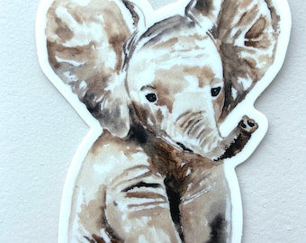 Watercolor Animal Sticker - Jenn Seely