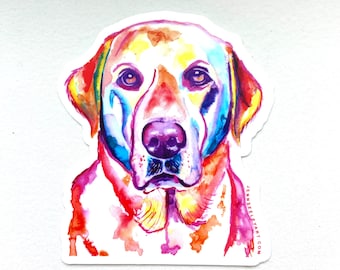 Watercolor Animal Sticker - Jenn Seely