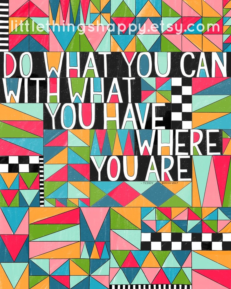 Little Things Happy - Art Prints