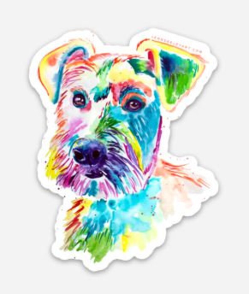 Watercolor Animal Sticker - Jenn Seely