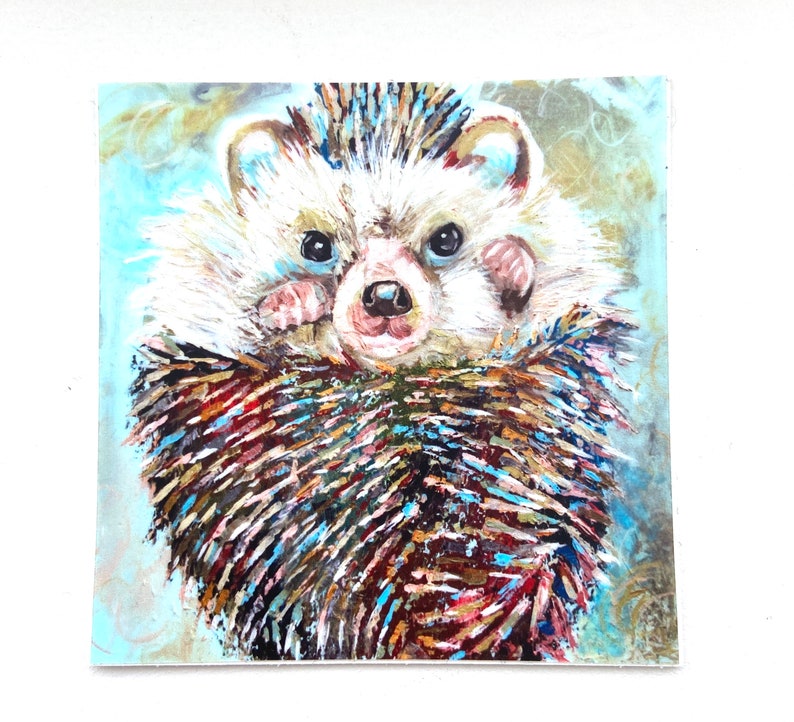 Watercolor Animal Sticker - Jenn Seely