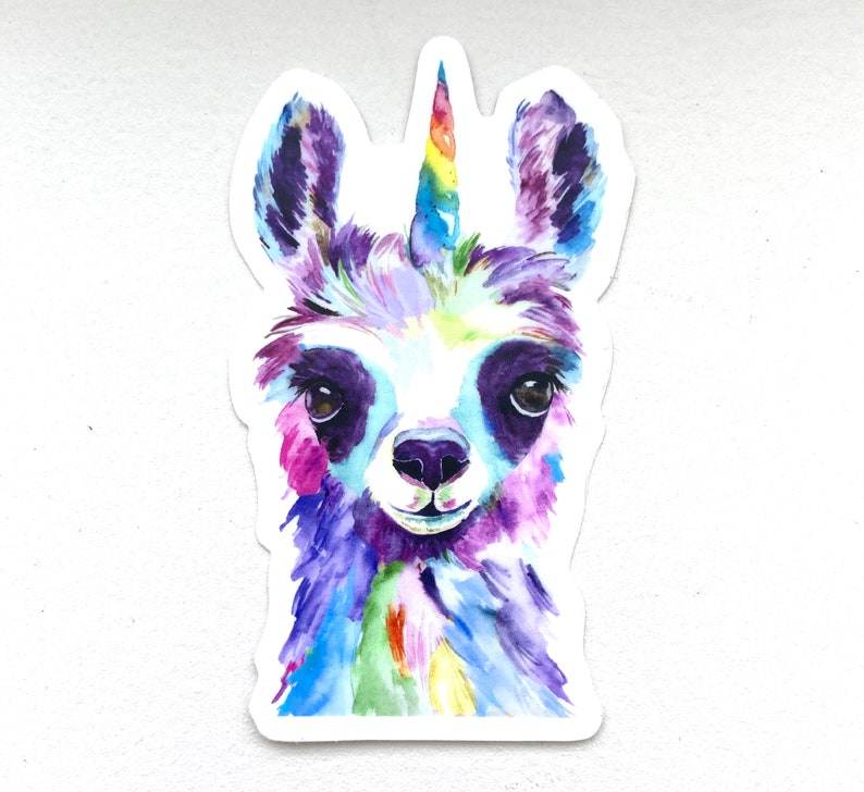Watercolor Animal Sticker - Jenn Seely