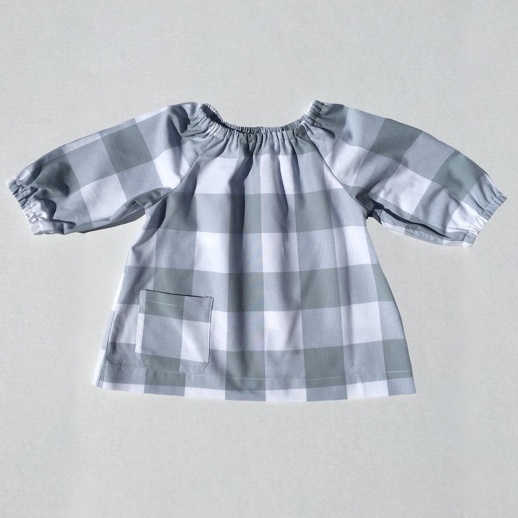 The Stella Peasant - 2" Gingham- More Colors Available