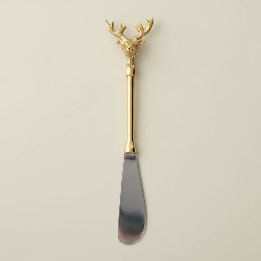 Upgrade your serving game with these sleek Stainless Steel and Brass Canape Knives. Impress your guests with the stylish design while easily cutting through a variety of appetizers. Perfect for any occasion, these knives are a must-have for any host or hostess. Say goodbye to boring serving utensils and hello to a chic touch to your table setting!