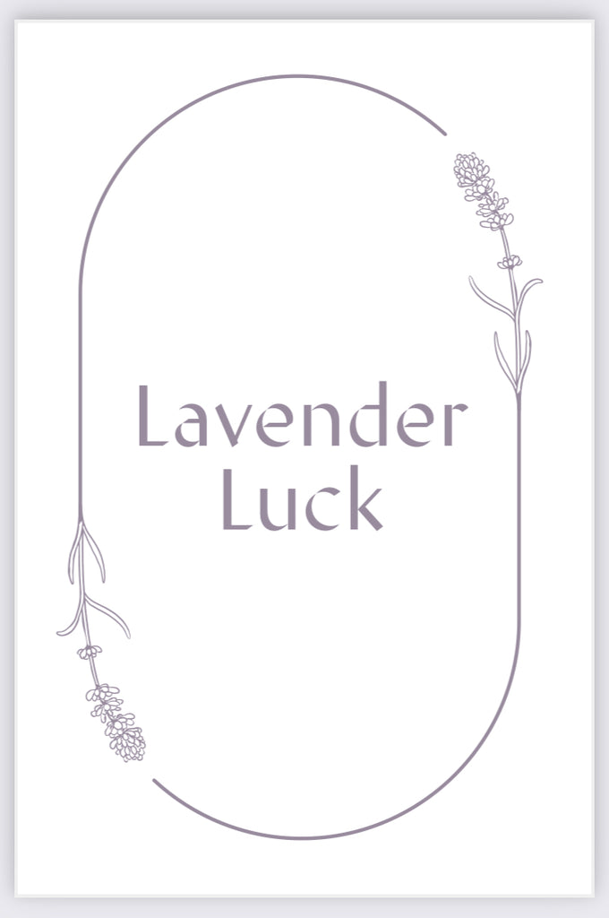lavender luck shop market Logo