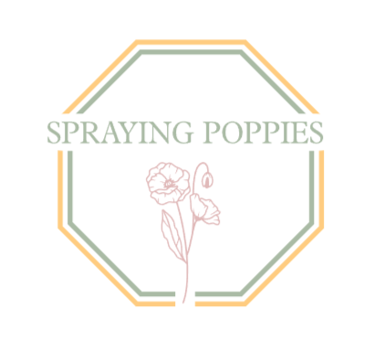 spraying poppies market Logo
