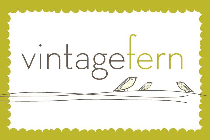 vintage fern Logo
