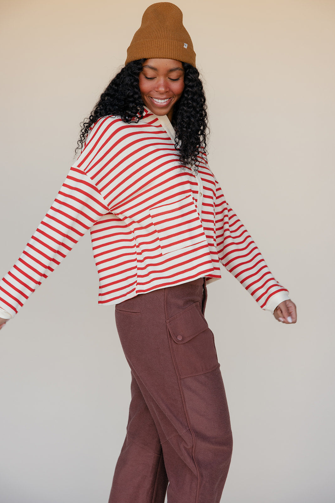 Come Around Collared Cardigan