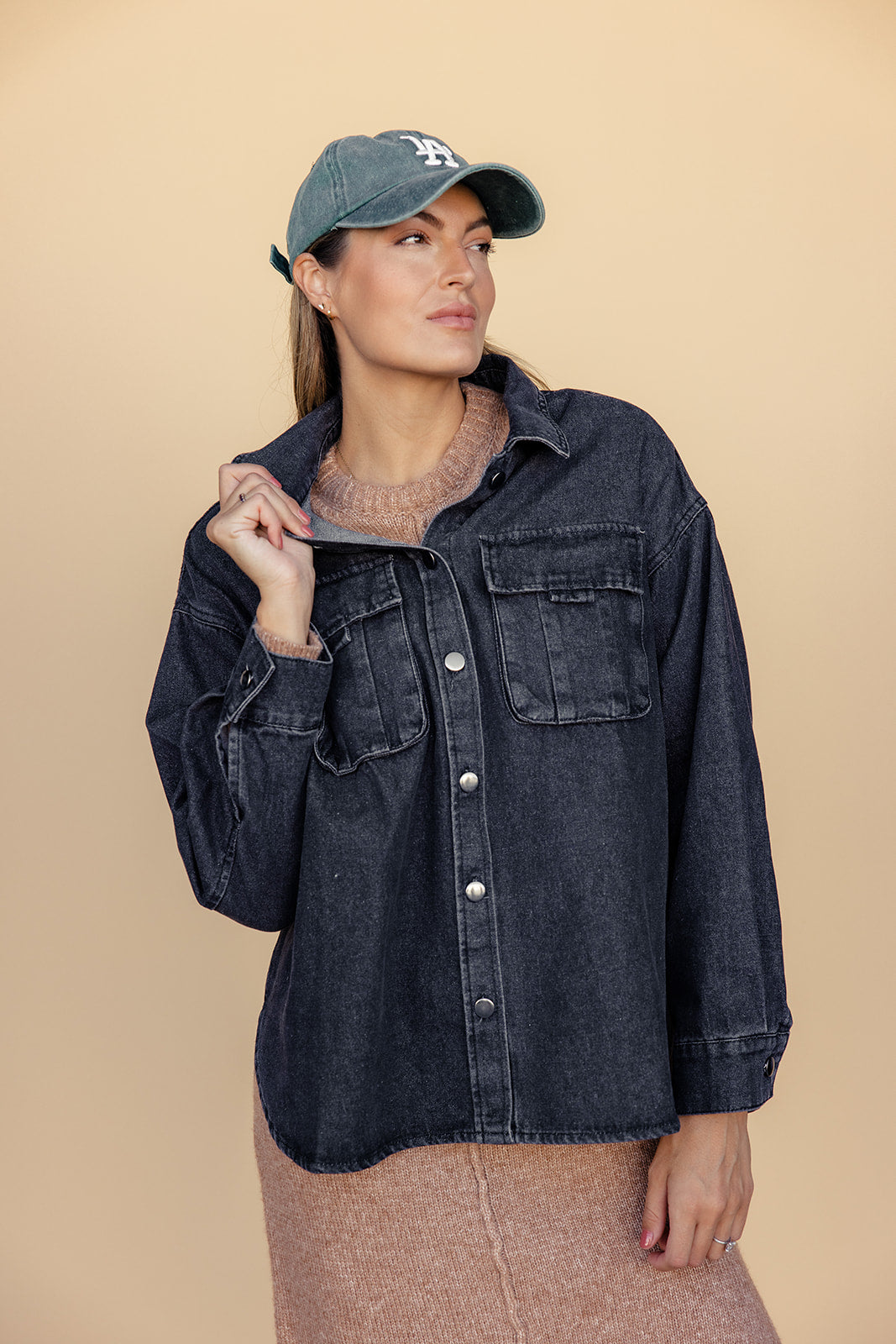 Adams Washed Denim Jacket