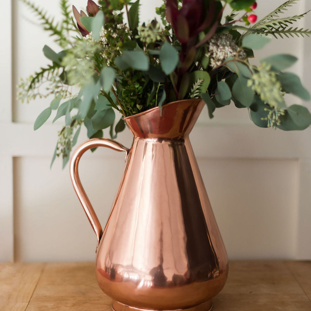 Large Copper Heirloom Vase