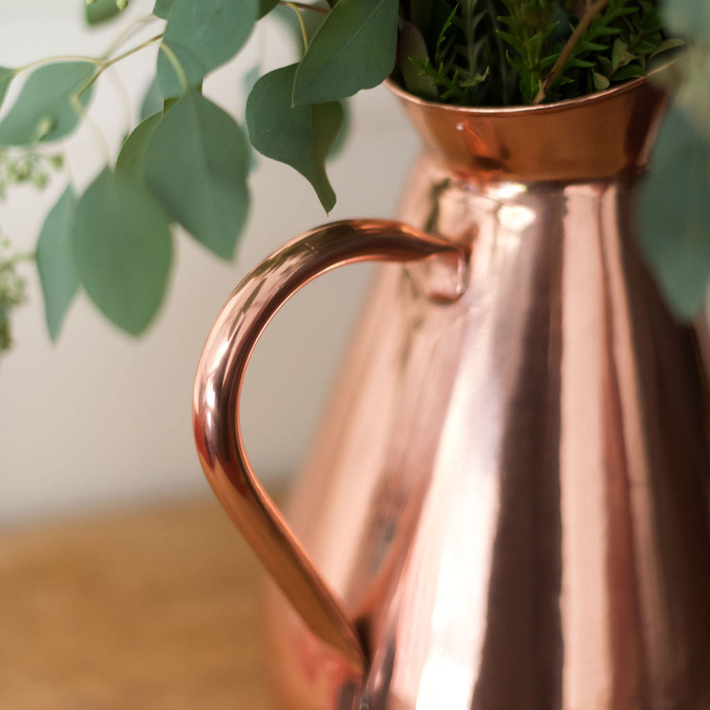 Large Copper Heirloom Vase