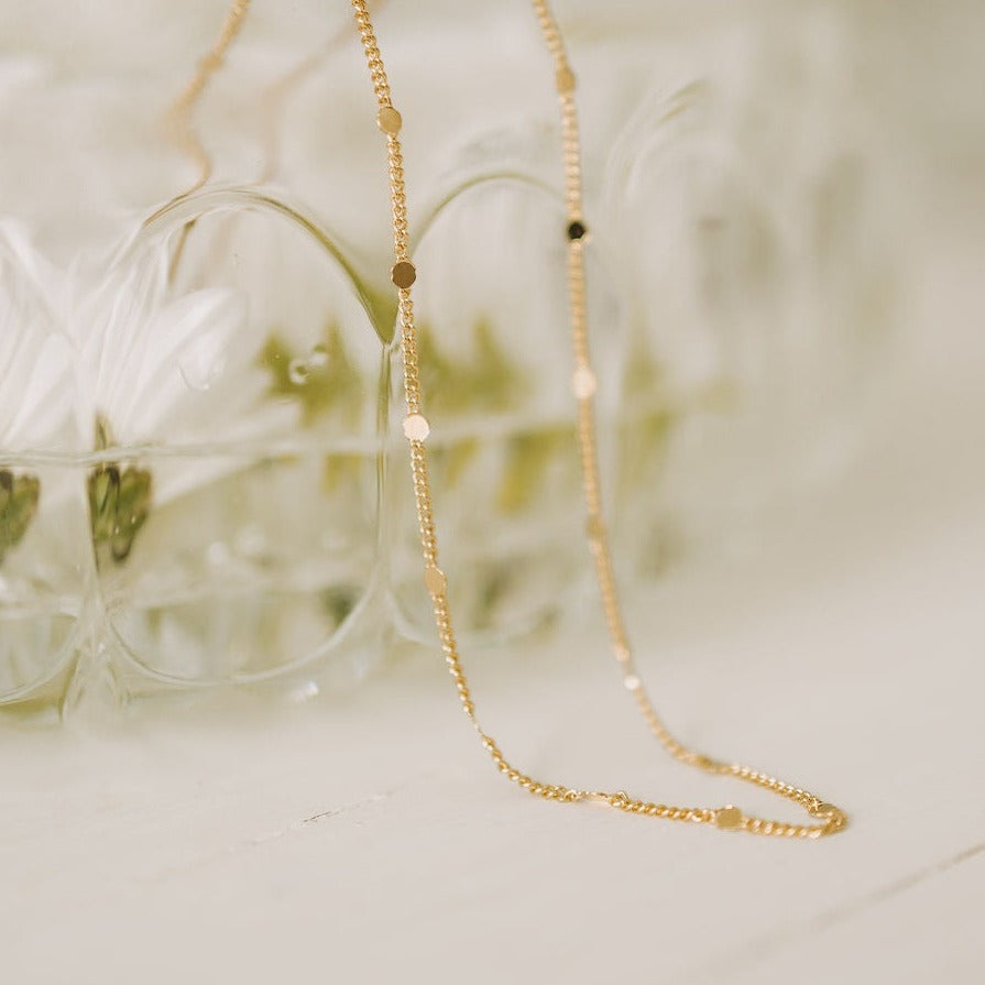 Nora Gold Filled Necklace - Mauve Jewelry Co.