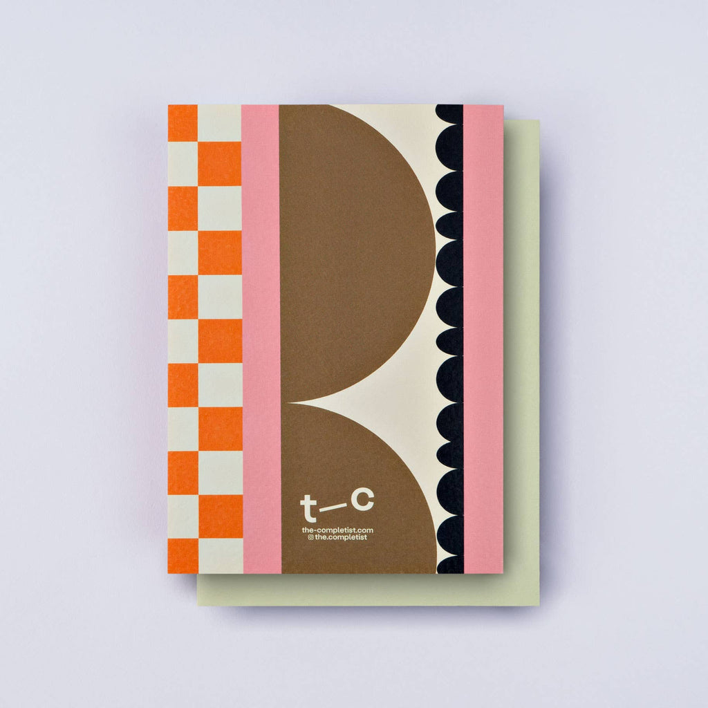 This graphic thank you card is blank on the inside, leaving plenty of room for a personalized message! It’s an A6 card, printed in the UK on 300gsm FSC certified paper with a hammered texture, which enhances its rich colors. Comes with a pale green envelope and is packed in a biodegradable bag.