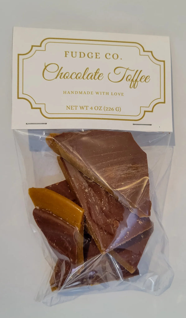 chocolate toffee package