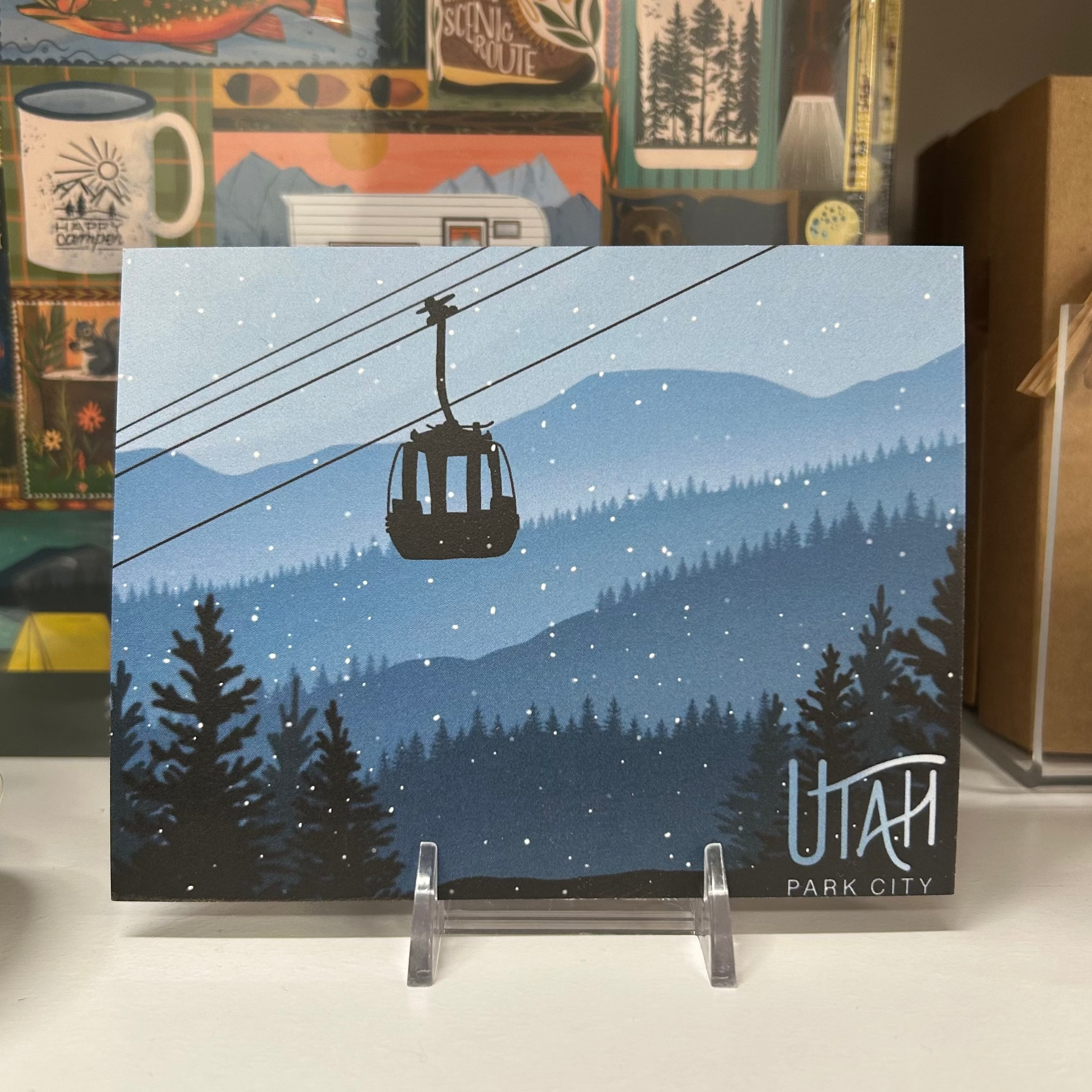 Park City Utah Postcard