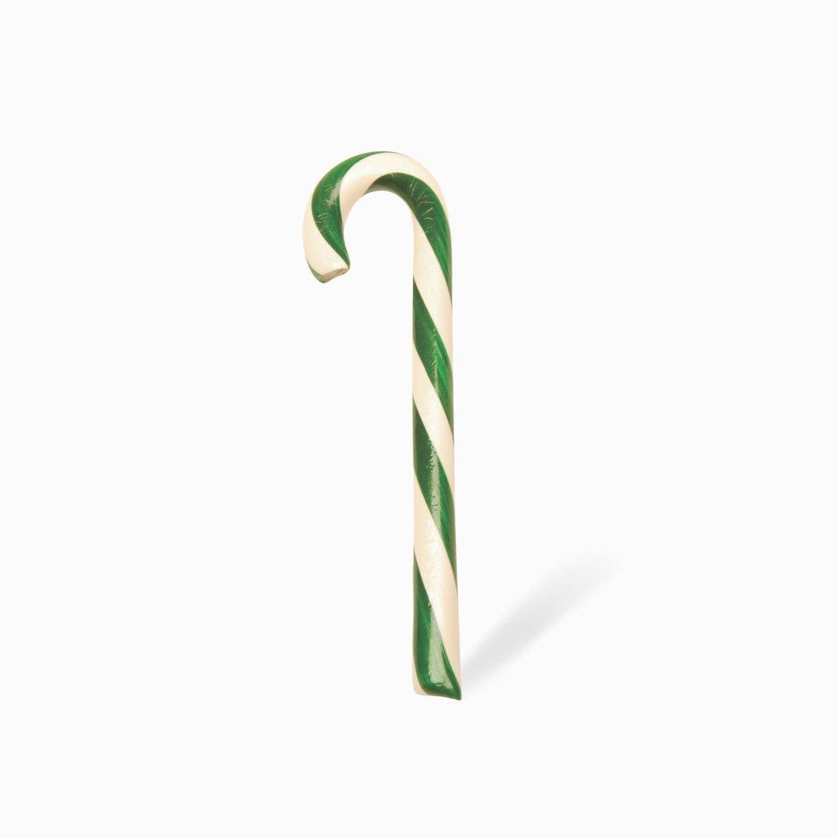 Hand-Spun Jumbo Candy Cane - Spearmint / Wintergreen