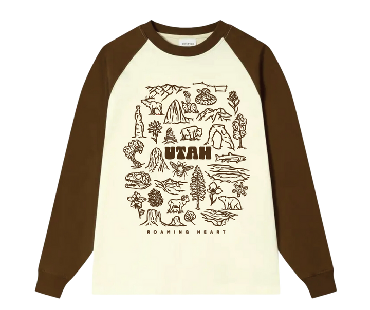UTAH ICON | RAGLAN LONG SLEEVE