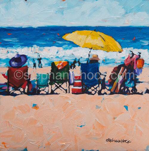 Day at the Beach Print