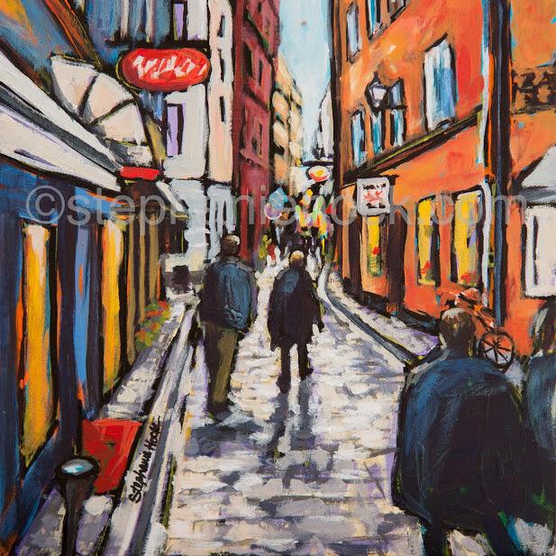 Velvet fine art print with sturdy backboard in clear bag