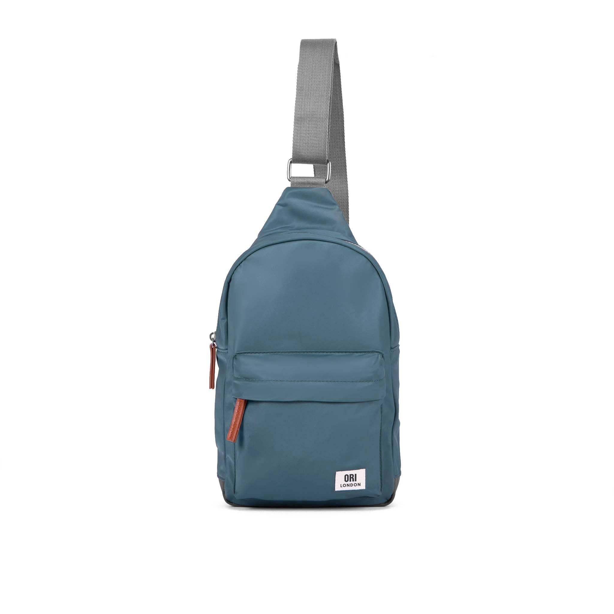 Willesden B Recycled Nylon Crossbody Bag - Airforce Blue