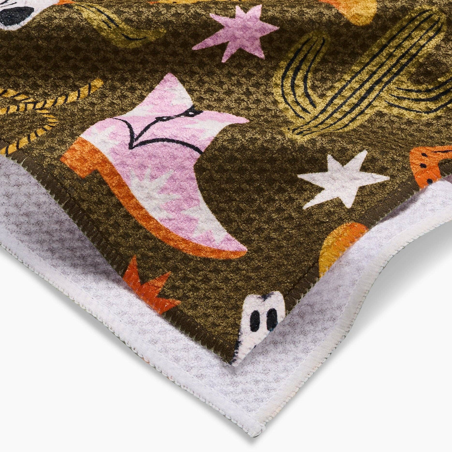 Wild Cowboy Tea Towel