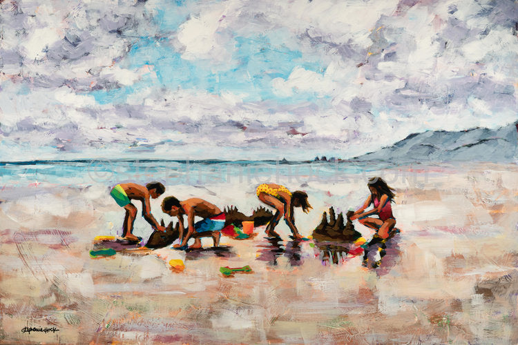On Beach Time Print