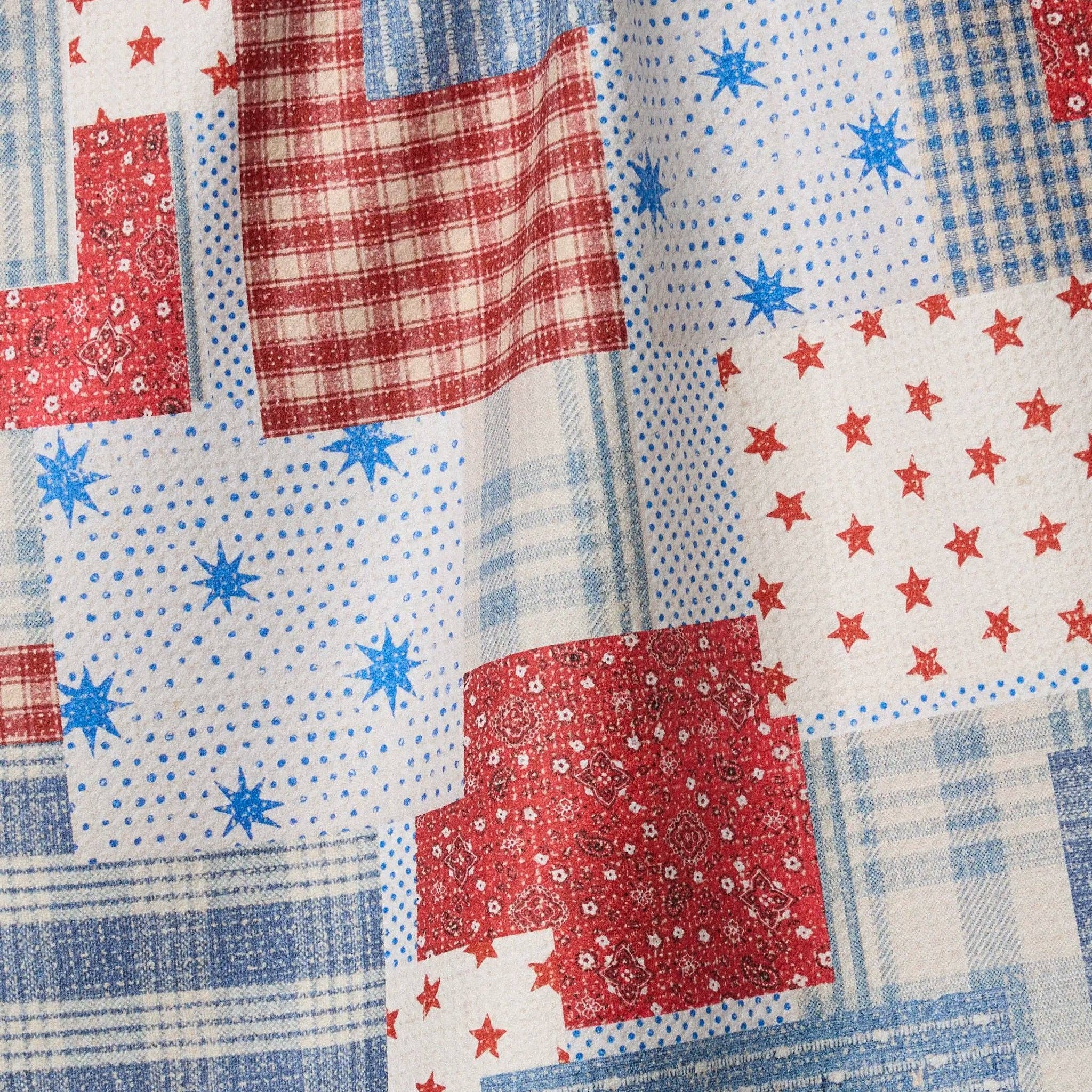 Stars and Stitches Tea Towel