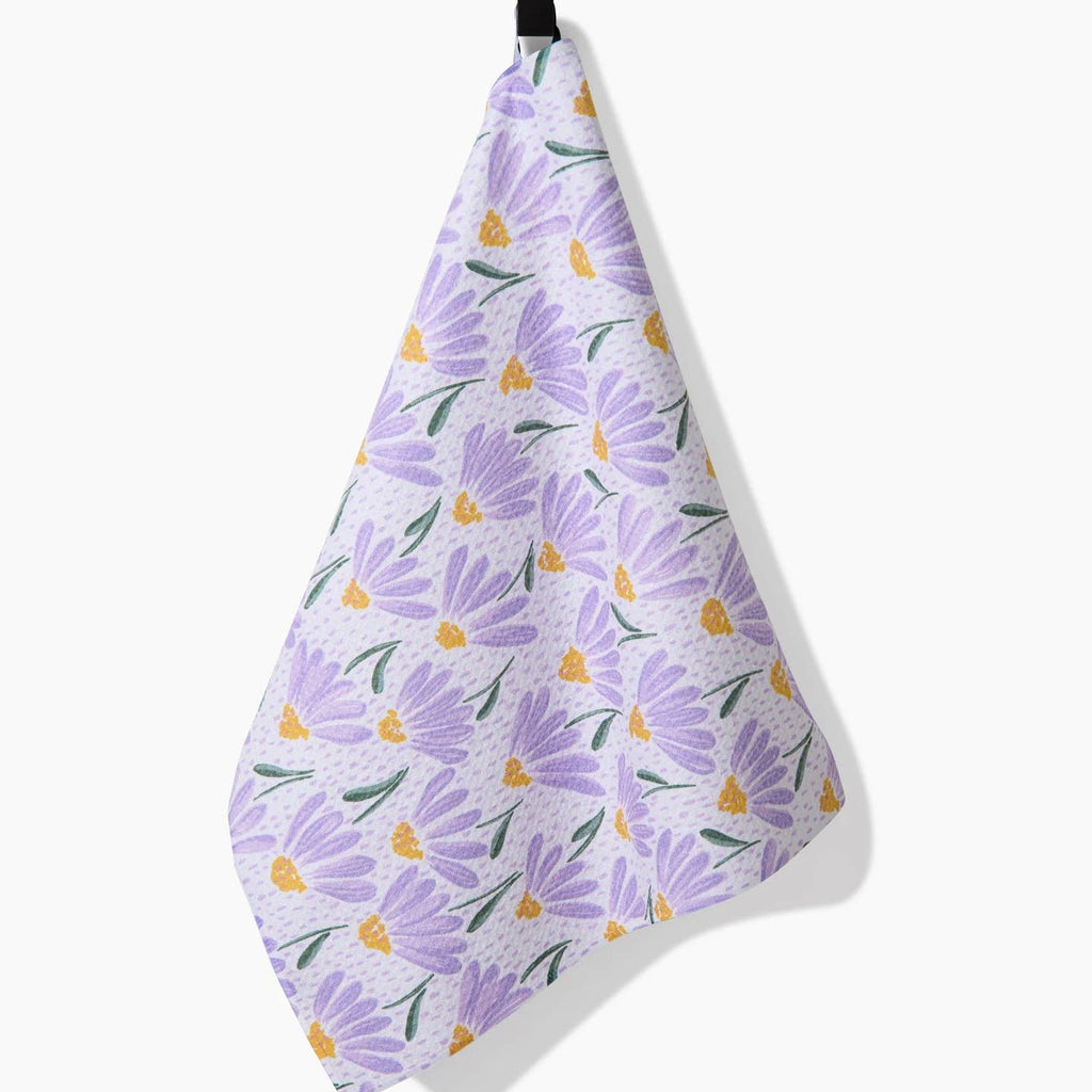 Upside Down Daisy Tea Towel